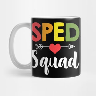 Sped Squad Special Education Teacher Student Mug